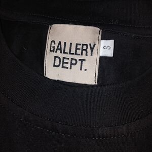 Gallery Dept Black Tee